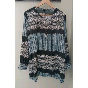 Tolani Collection Monique Tunic Blouse